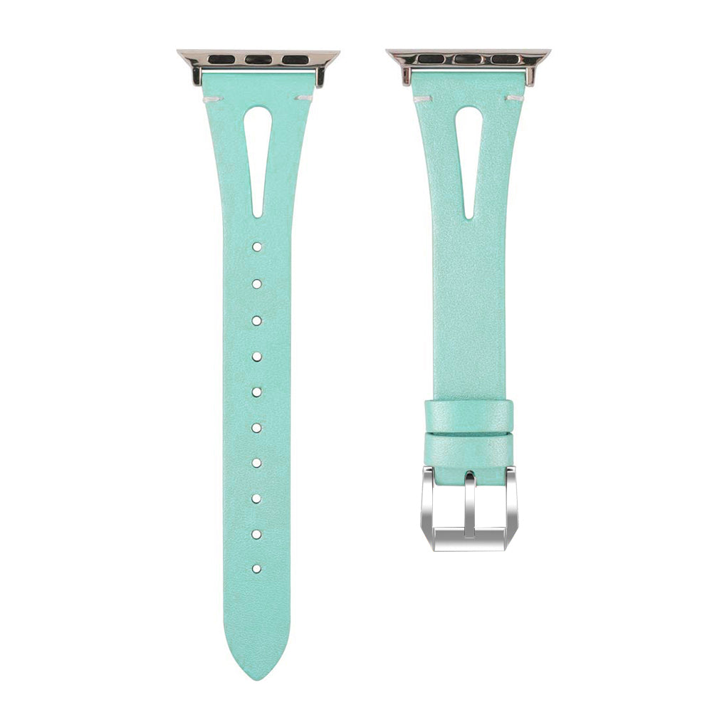 T-shaped Leather Apple Watch Strap