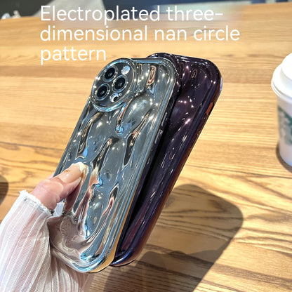 3D Oval Pattern Apple iPhone Case