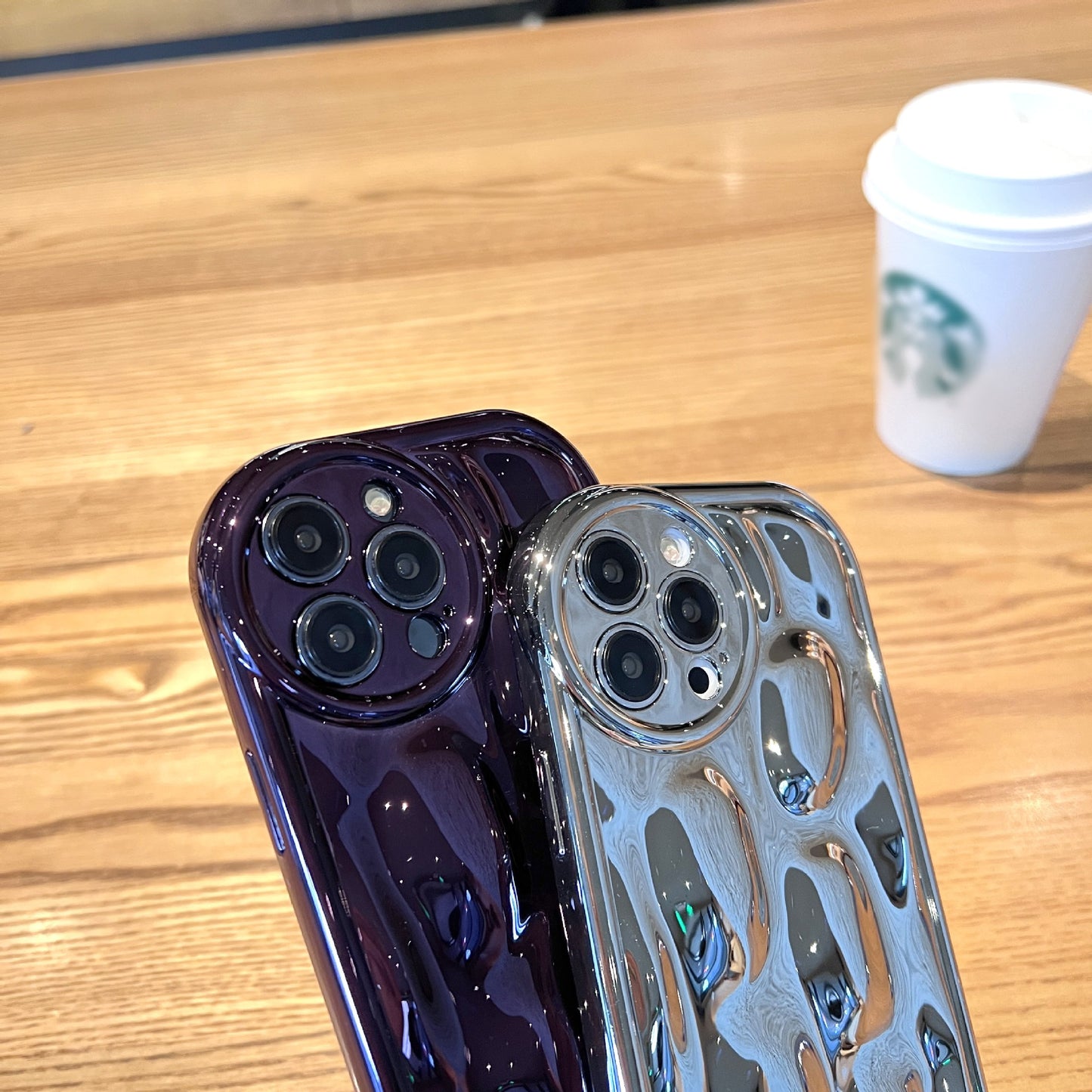 3D Oval Pattern Apple iPhone Case