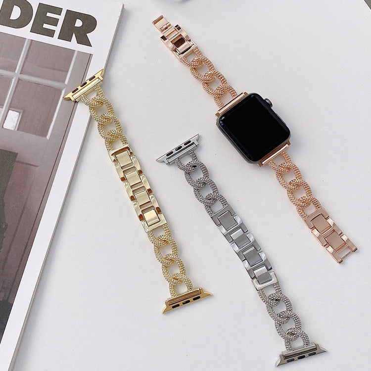Classic Bling Apple Watch Strap