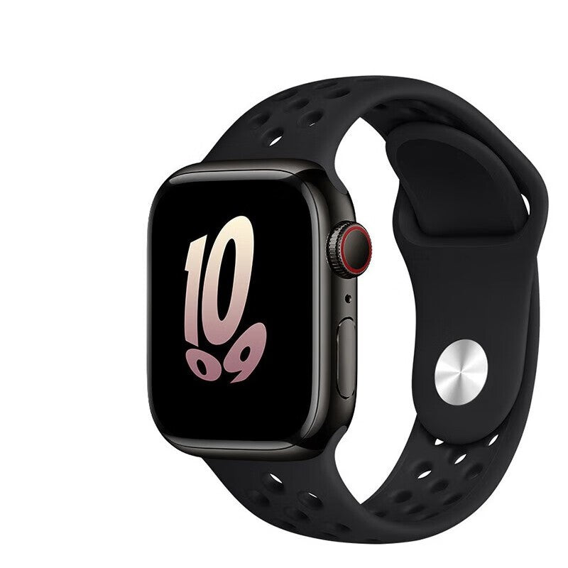 Sports Rainbow Silicone Apple Watch Strap