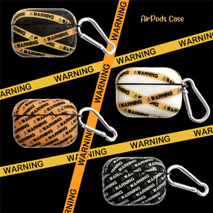 Danger warning sign Apple AirPods Case