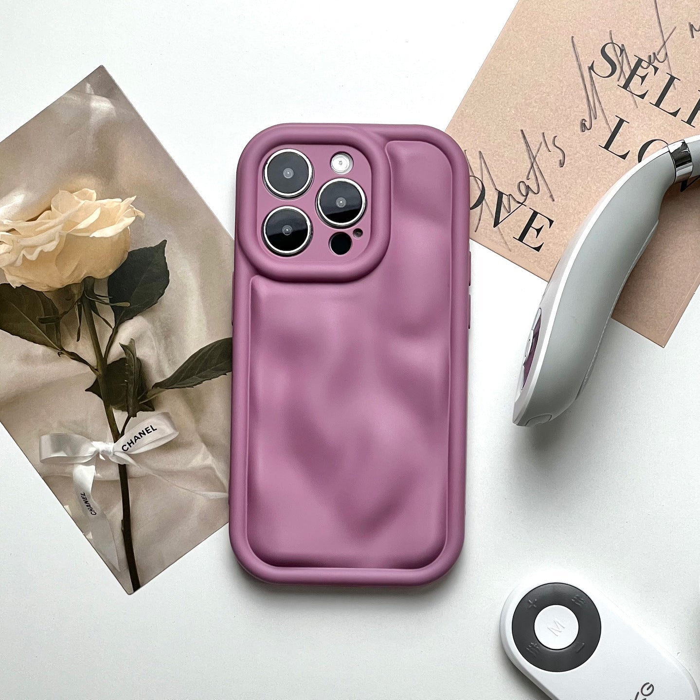 Meteorite Pattern Silicone Apple iPhone Case