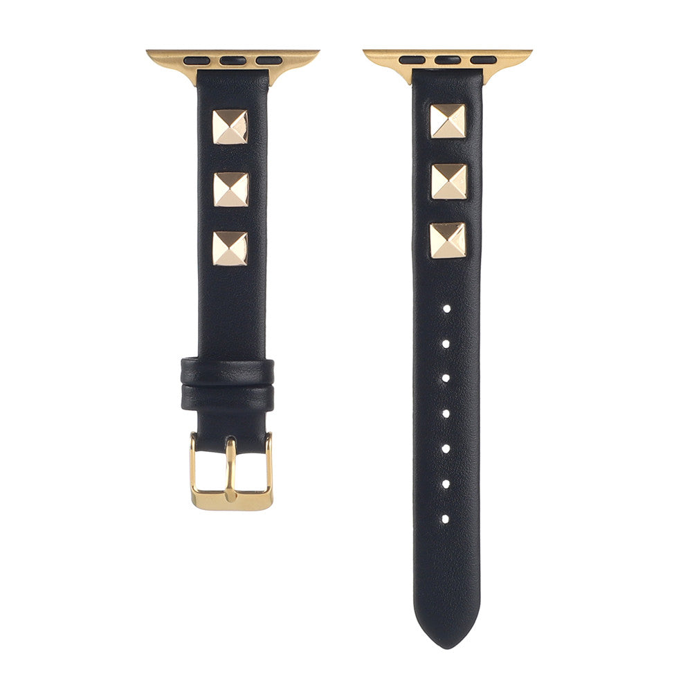 Leather Rivet Apple Watch Strap