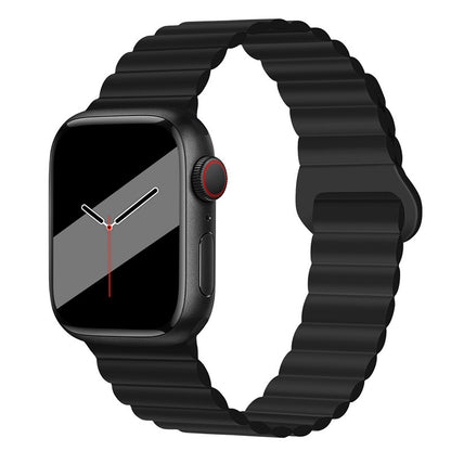 Premium Silicone Full Magnetic Apple Watch Strap