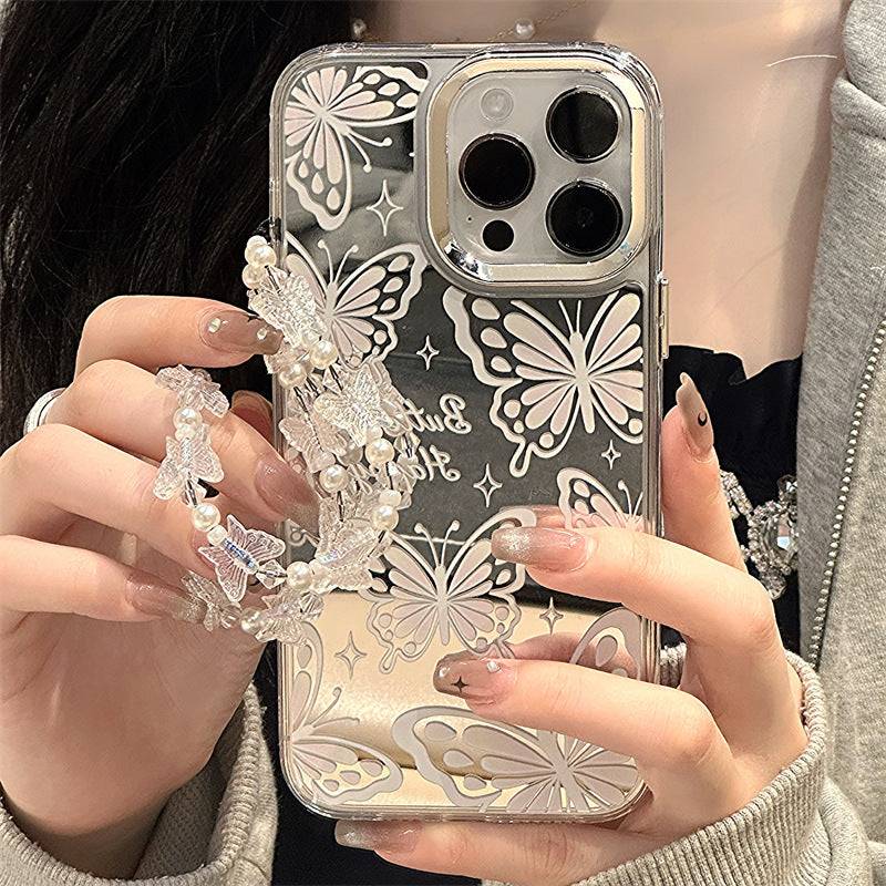 Beautiful Butterfly With Bracelet  iPhone Case