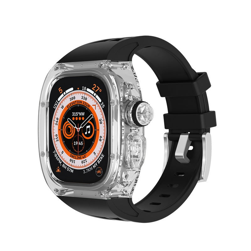 Translucent Silicone Apple Modification Case 49 MM