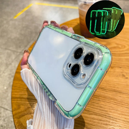 Transparent Glow in the Dark Apple iPhone Case