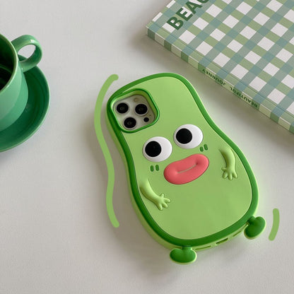 Sausage Mouth Avocado iPhone Case