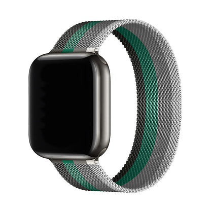 Magnetic Attraction Milanese Loop Apple Watch Metal Strap