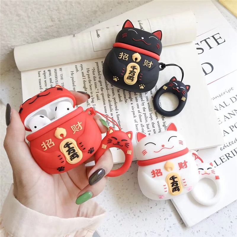 Lucky cat Apple AirPods Generation 1/2 Case