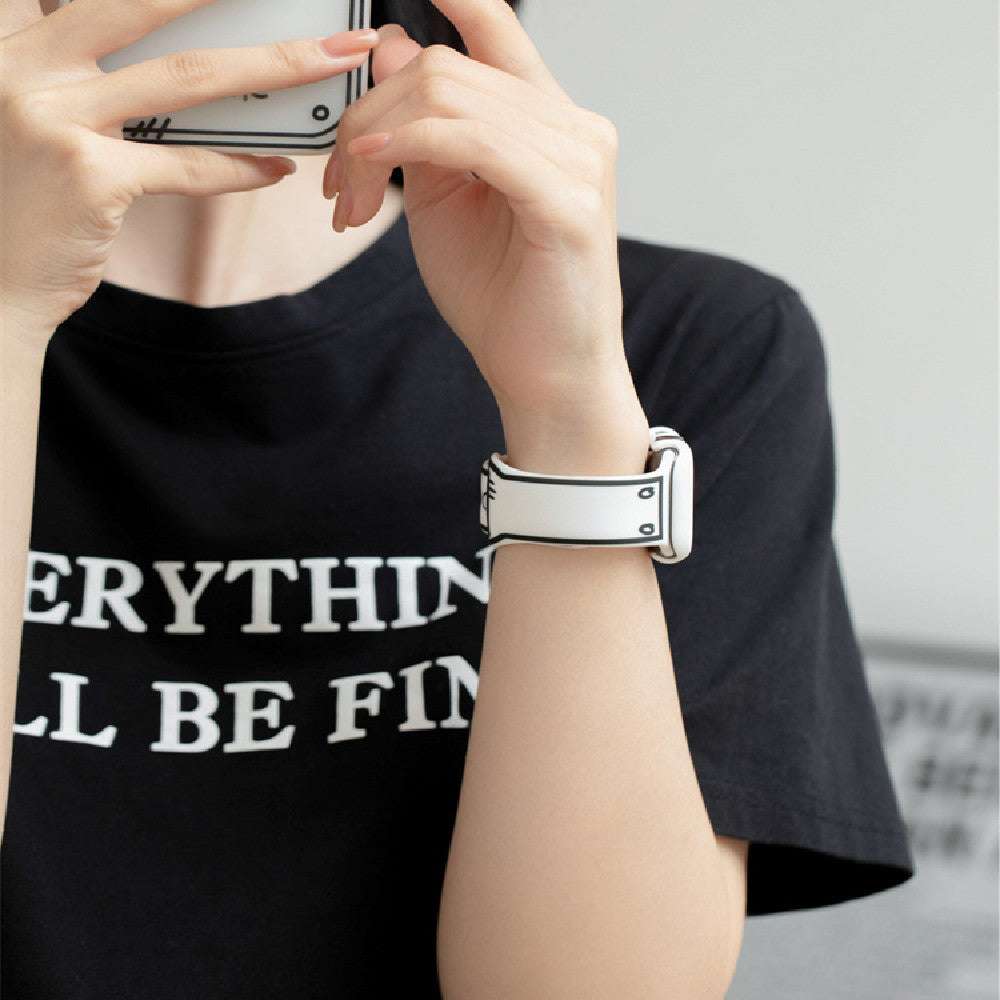 CASYFiE Comic Graffiti Apple Watch Strap