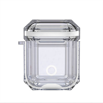 Two-Color Transparent Apple AirPods Case