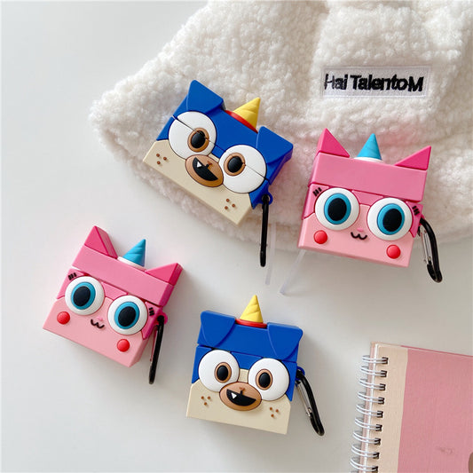 3D Stereo Unicorn Cat Earphone Apple AirPods Cover