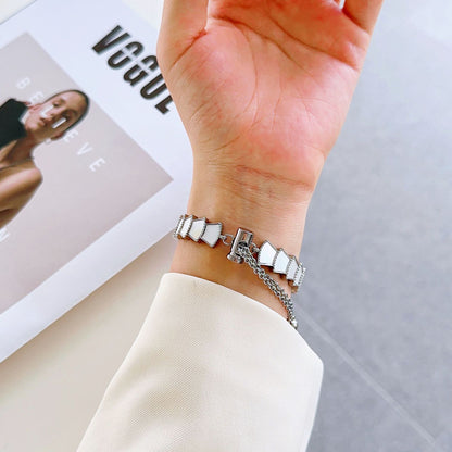 Beautiful Gradient Shell Apple Watch Strap For Women