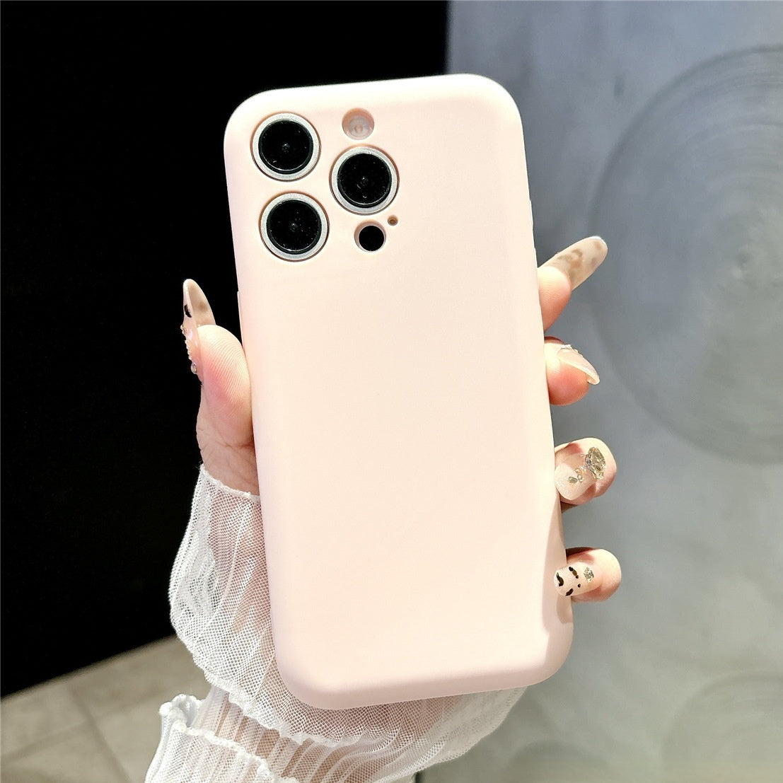 Matte Skin TPU Protective Soft Apple iPhone Case