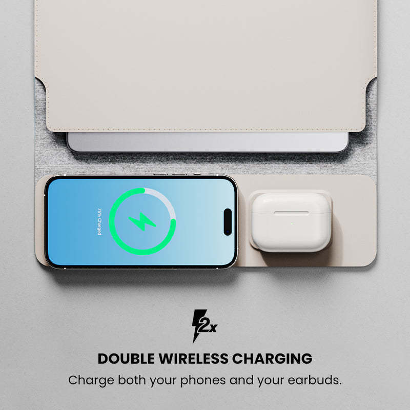 Laptop Sleeve with Wireless Charging