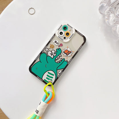 Graffiti Lanyard Apple iPhone Case