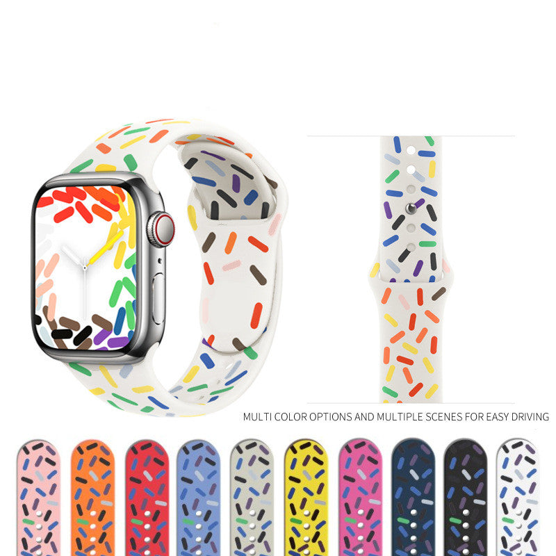 Rainbow Apple Watch Strap
