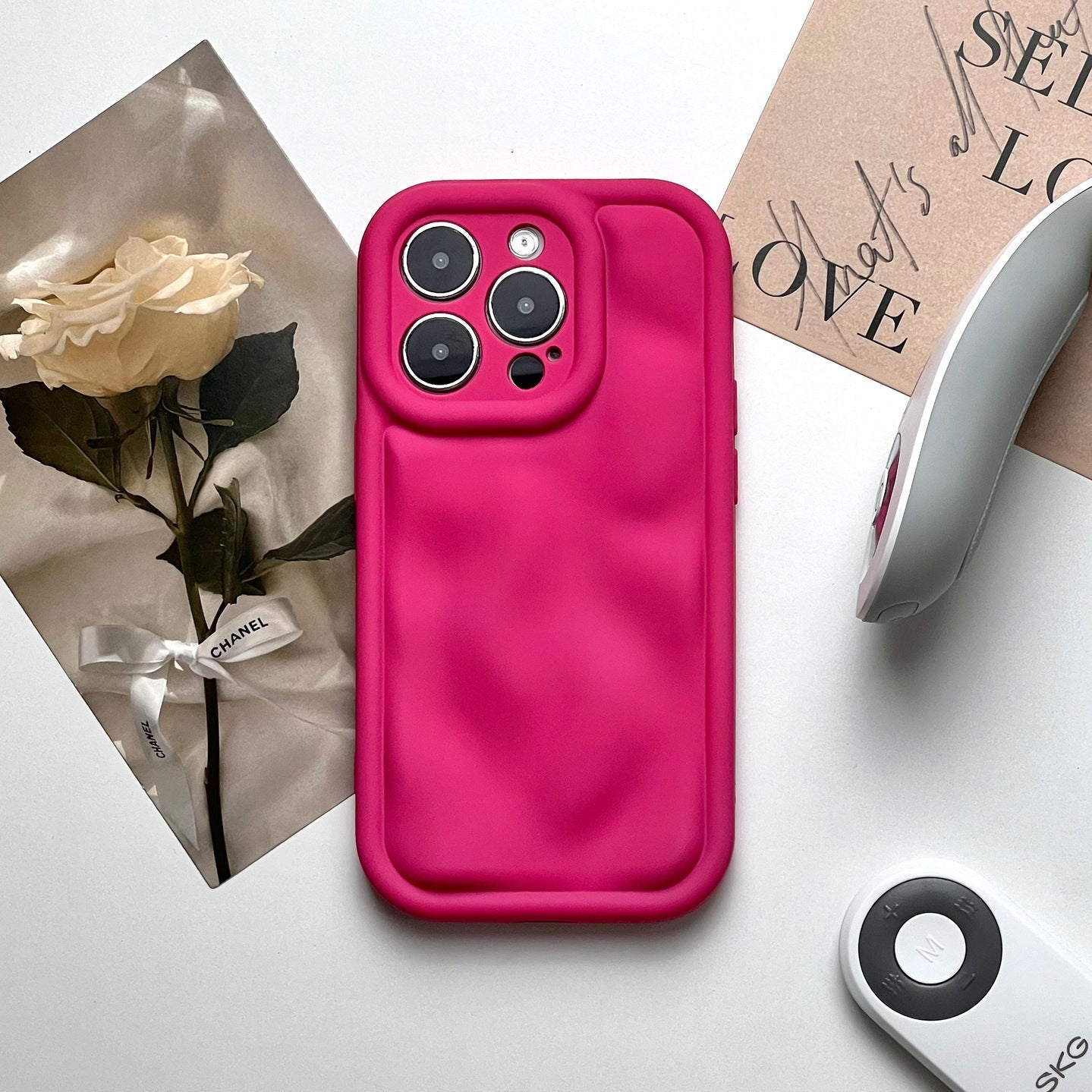 Meteorite Pattern Silicone Apple iPhone Case
