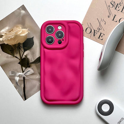 Meteorite Pattern Silicone Apple iPhone Case