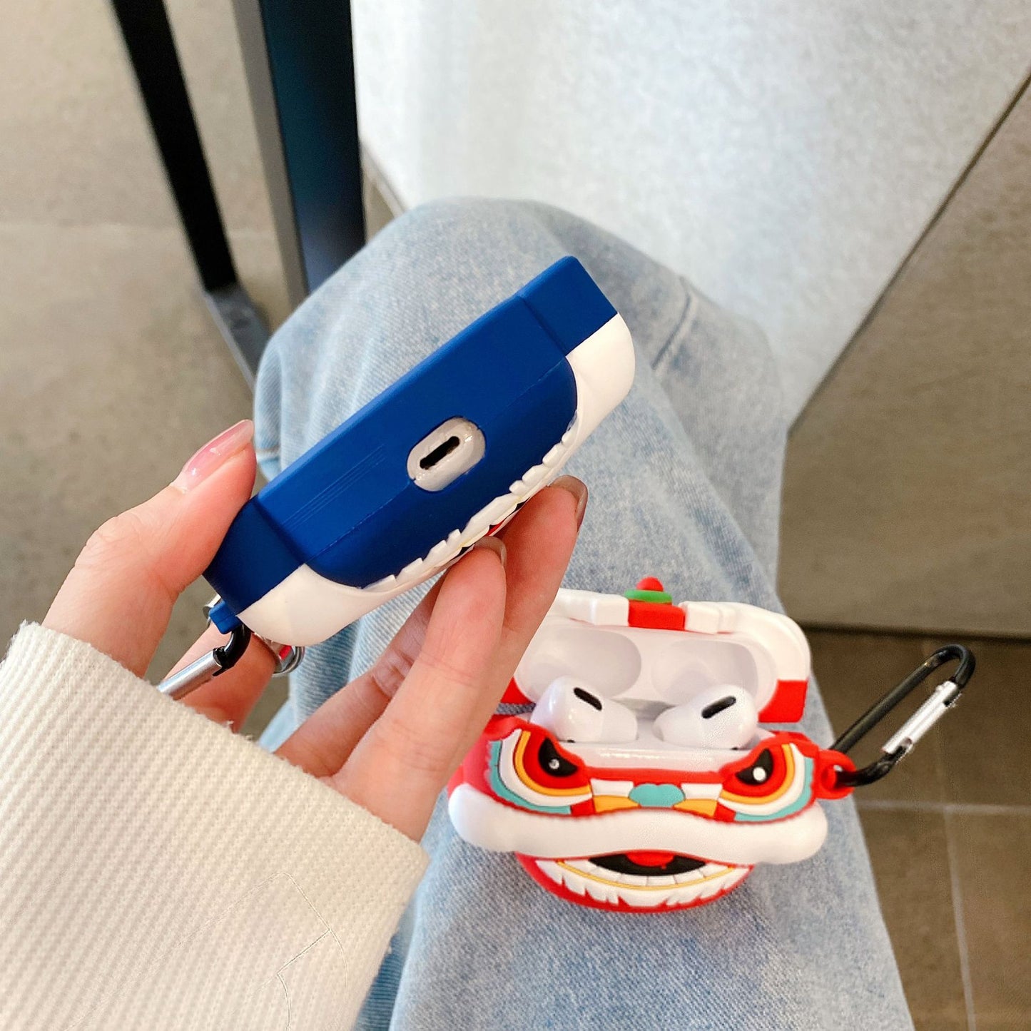 Lion Dance Apple AirPods Case