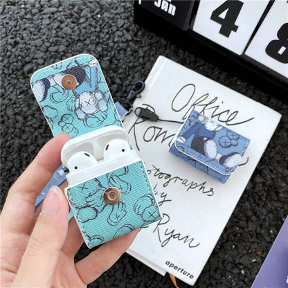 Kaws Leather Apple AirPods Case