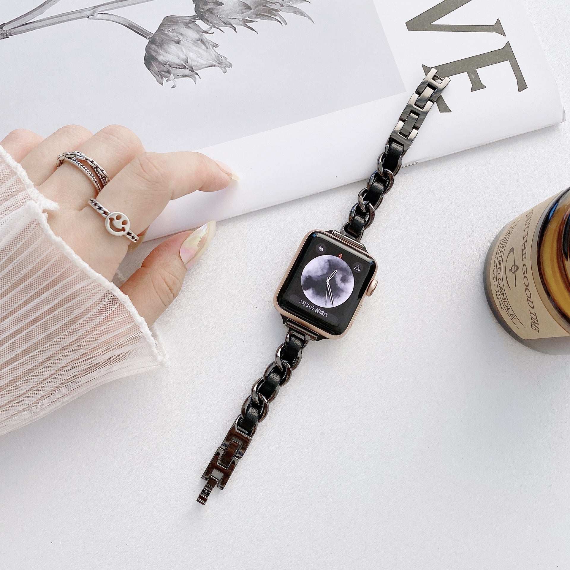 CASYFiE Classic Starlight Apple Watch Strap