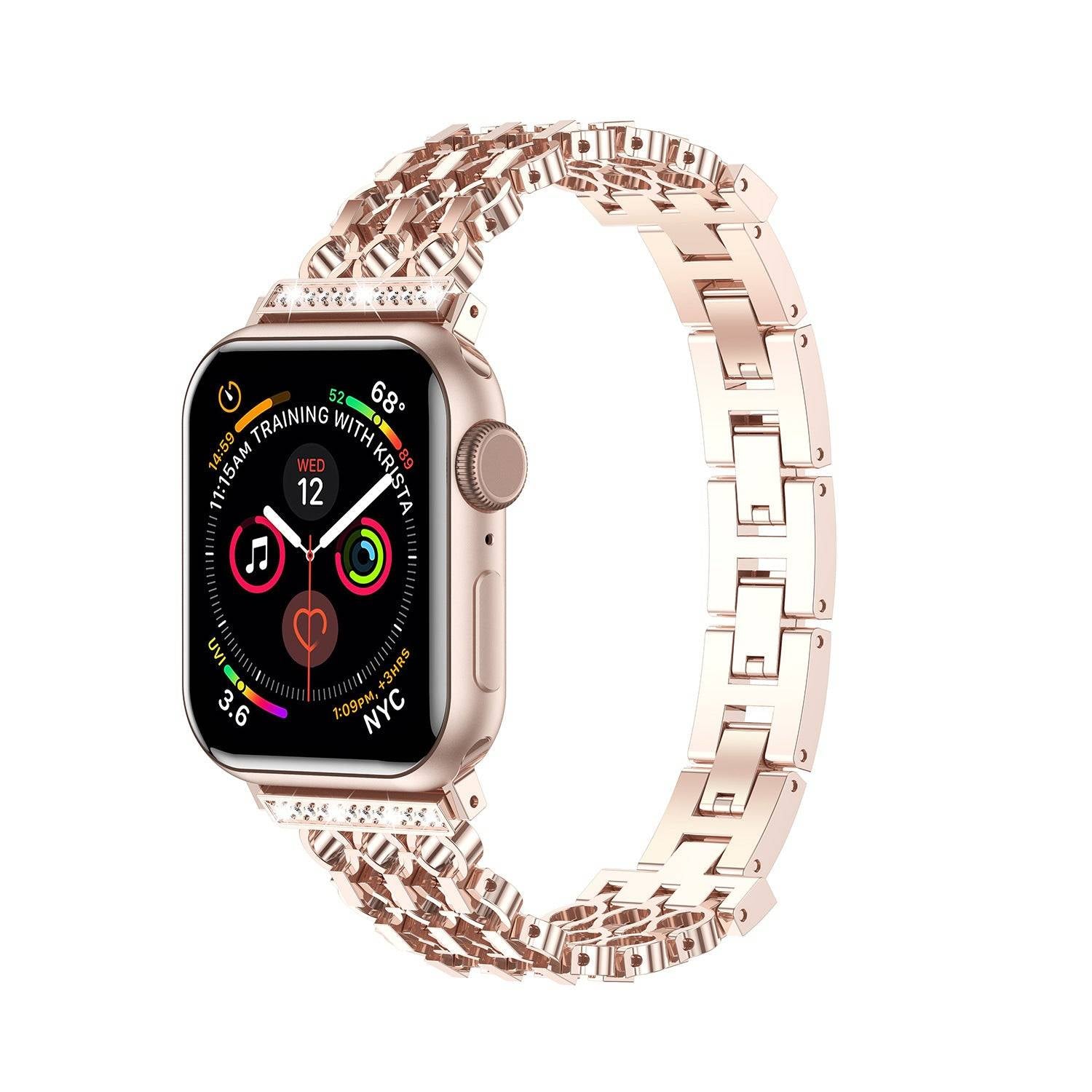 Stainless Steel Mesh Detachable Metal Apple Watch Strap