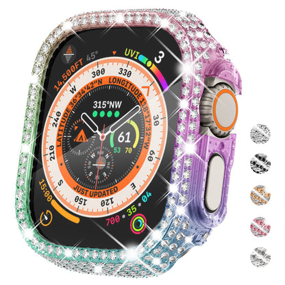 Diamond Cut-out Apple Watch Case 49 MM