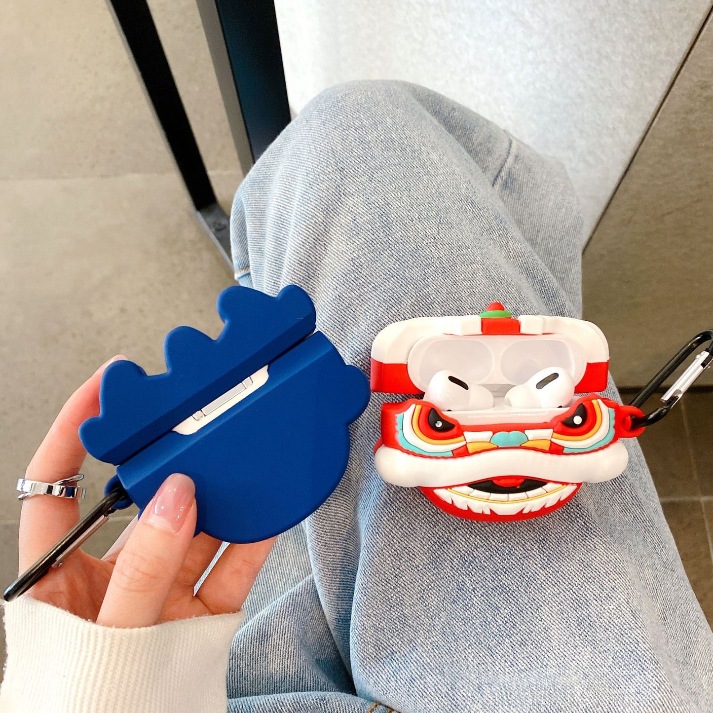 Lion Dance Apple AirPods Case