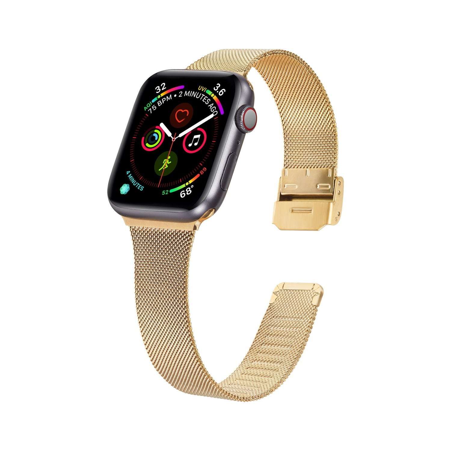 Milanese Loop With Buckle Apple Watch Strap