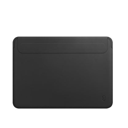 Premium PU Leather Clamshell Laptop Sleeve – Sleek & Professional
