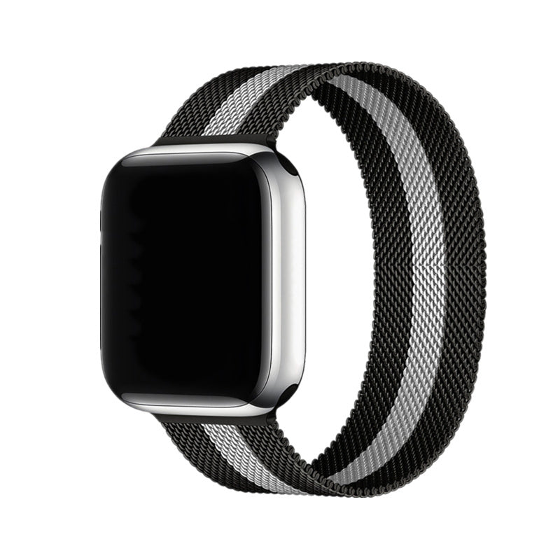 Magnetic Attraction Milanese Loop Apple Watch Metal Strap