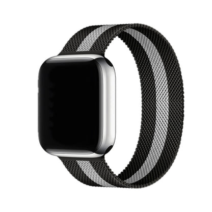 Magnetic Attraction Milanese Loop Apple Watch Metal Strap