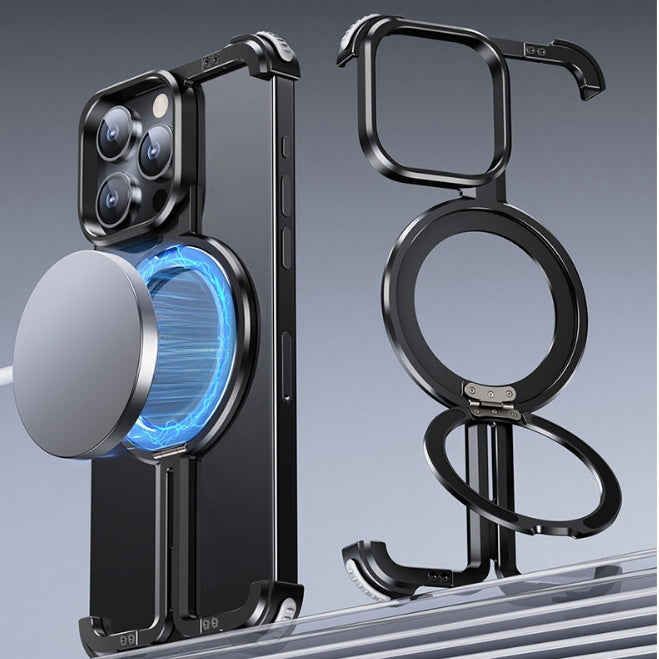 Metal Airbag Anti-fall Shell iPhone Case
