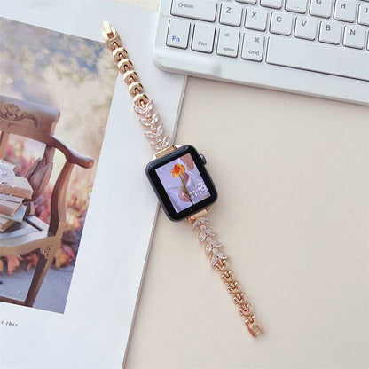 Metal Mermaid Chain Diamond Women's Apple Watch Strap