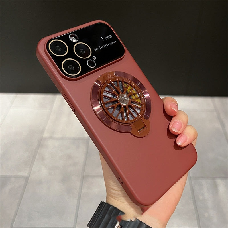 Rotating Gyro Decompression Bracket Large Window Goggles Apple iPhone Case