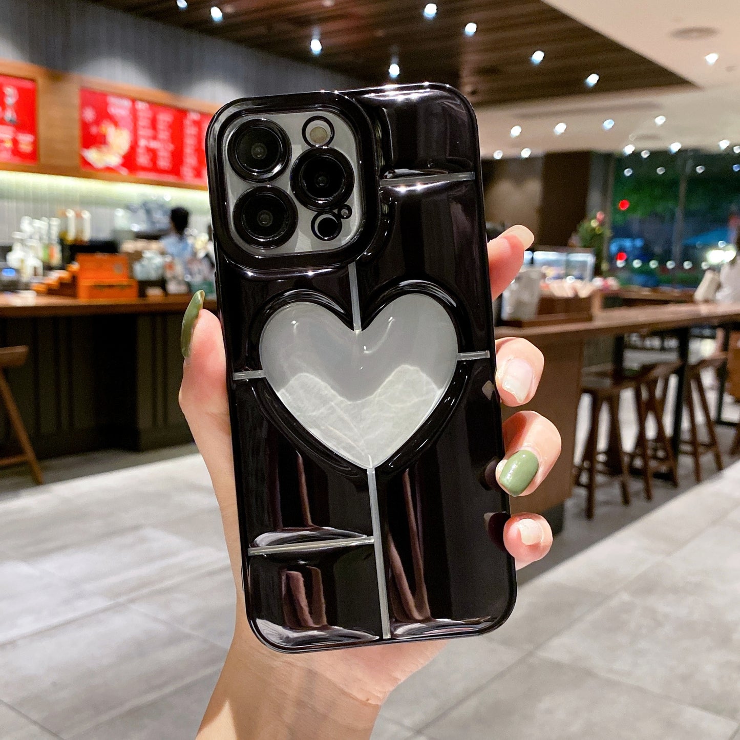 Electroplated Big Love Apple iPhone Case