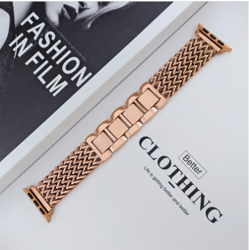 Stylish Steel Apple Watch Strap