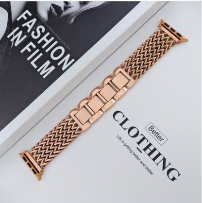 Stylish Steel Apple Watch Strap