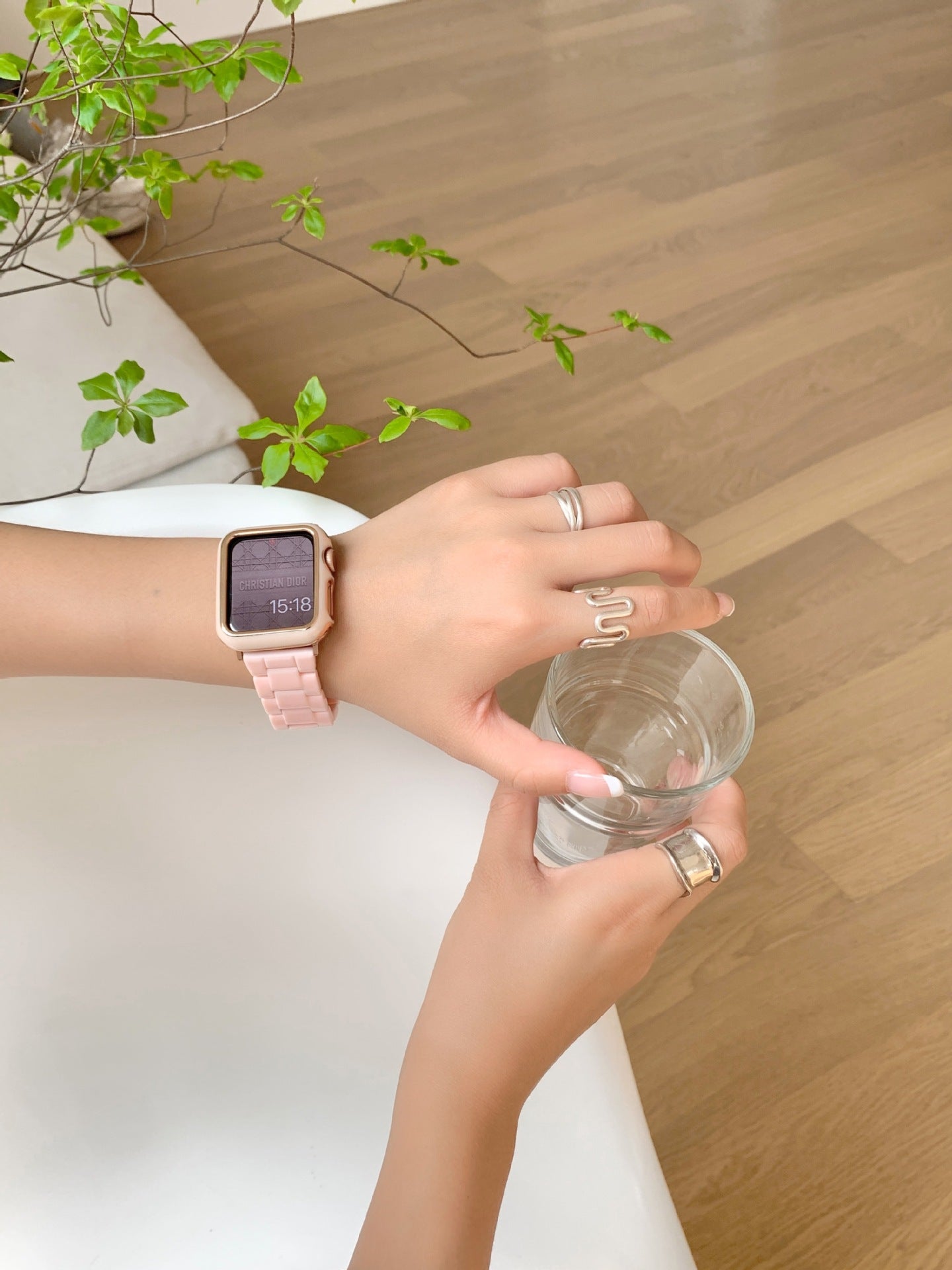 Resin Apple Watch Strap And Case