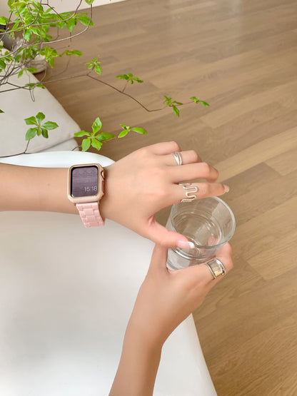 Resin Apple Watch Strap And Case