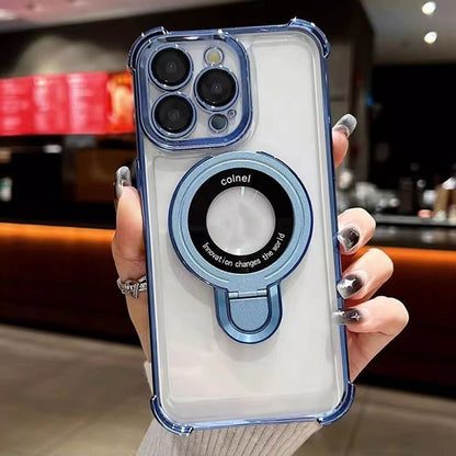 Magnetic Suction With Four Shatterproof Angles iPhone Case