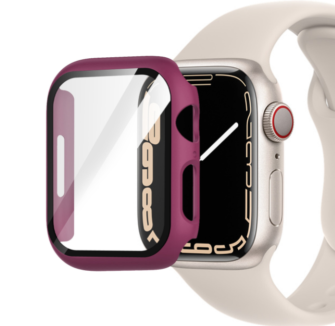 Tempered Film Apple Watch Case