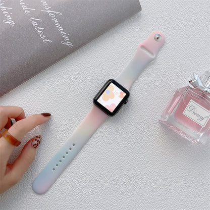 Aurora Silicone Apple Watch Strap