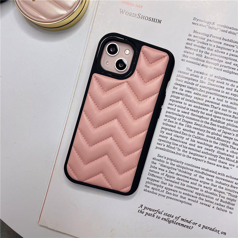 Simple Solid Colour Textured Apple iPhone Case