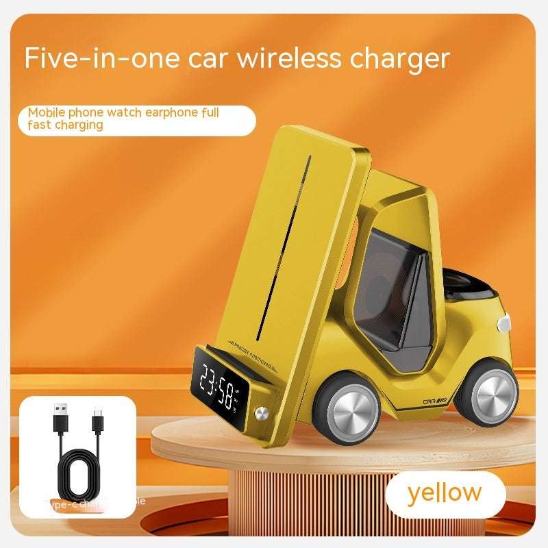 3-in-1 Car-Shaped Wireless Charger