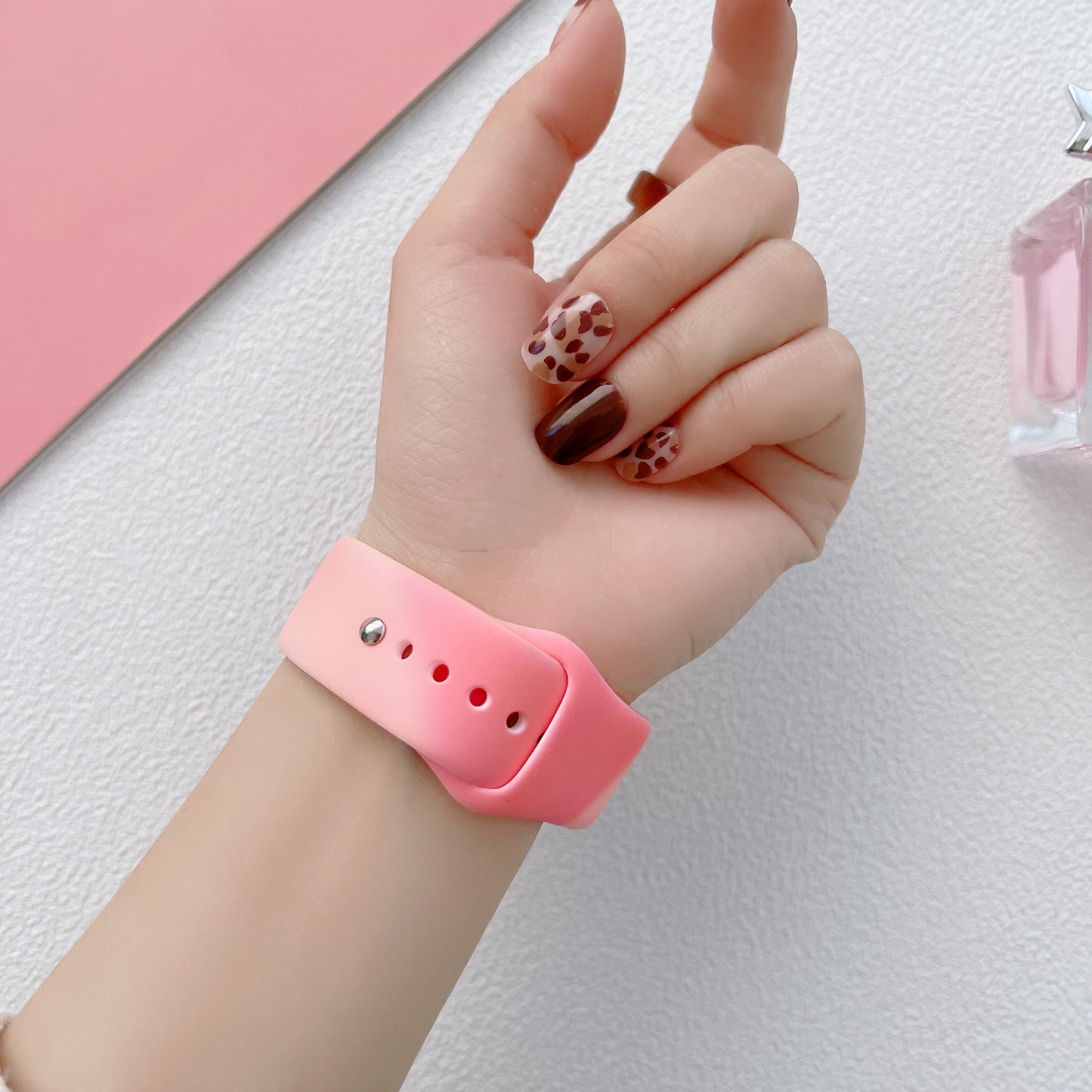 Aurora Silicone Apple Watch Strap