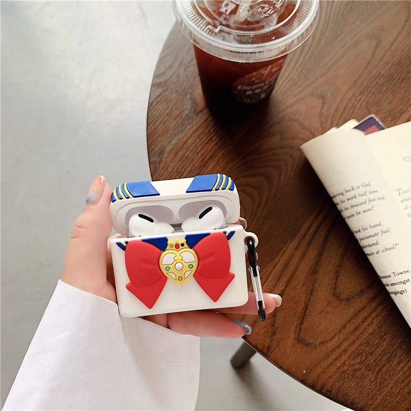 Cute Bow Style Silicone Apple AirPods Cover